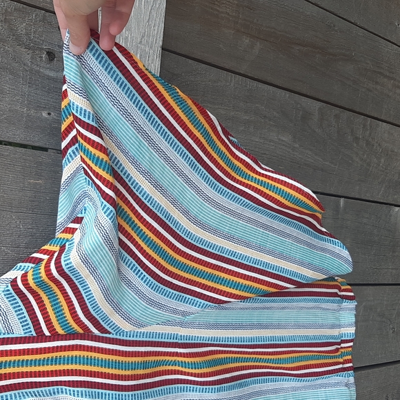 Women's Off Shoulder Cropped Monteau Blouse Size M - Picture 2 of 5